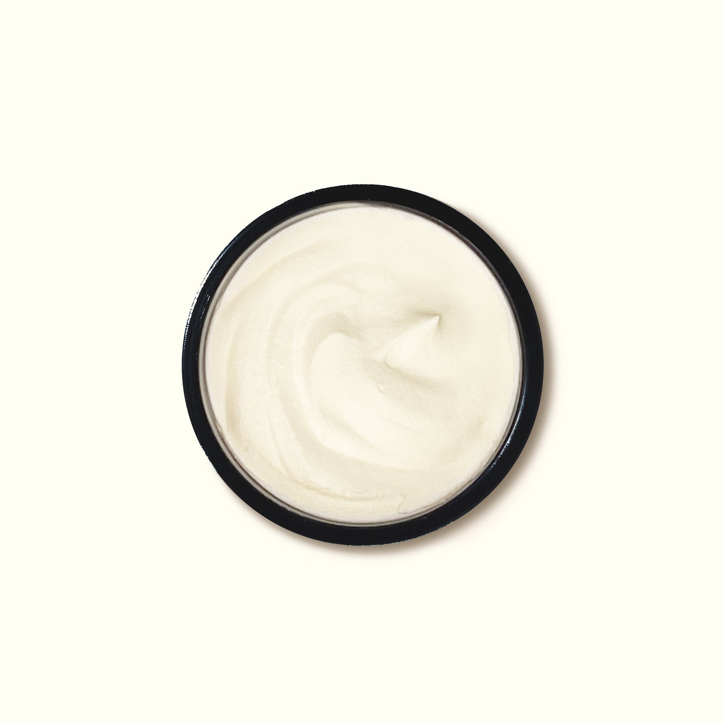overhead shot of jar of Dibia Original Unscented Whipped Body Butter 180ml